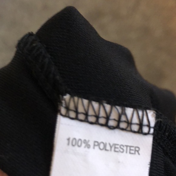 Sexy black tank top with lace open back size small - Picture 9 of 9